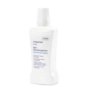 Ziaja Mintperfekt Activ, płyn stomatologiczny, remineralizujący, 500ml