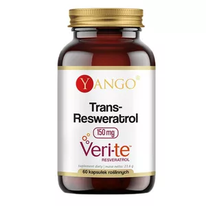 Yango Trans-Resweratrol Veri-te™ suplement diety 60 kapsułek