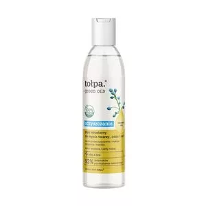 Tołpa Green Oils, oczyszczający płyn micelarny do mycia twarzy, oczu i ust, 200ml