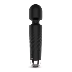 S-Hande Hero-2 masażer wand z 7 trybami wibracji i 4 szybkościami Black