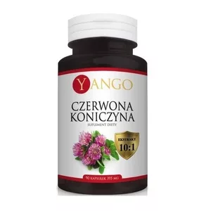 Yango Koniczyna Czerwona 395mg suplement diety 90 kapsułek