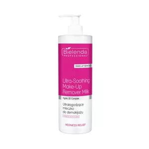 Bielenda Professional Redness Relief, ultra-łagodzące mleczko do demakijażu twarzy, oczu i ust, 500ml