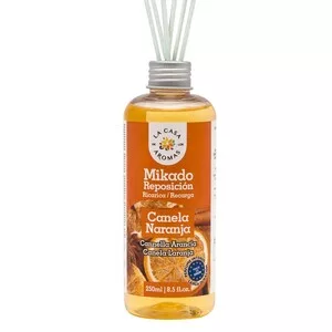 La Casa de los Aromas Mikado Reposicion olejek zapachowy zapas Cynamon i Pomarańcza 250ml