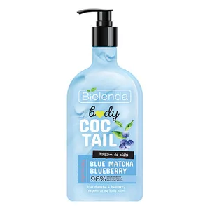 Bielenda Body Coctail Regenerujący Balsam Do Ciała Blue Matcha + Blueberry, 400ml