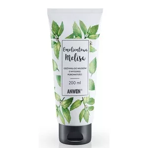 Anwen, odżywka do włosów wysokoporowatych, Emolientowa Melissa, 200ml