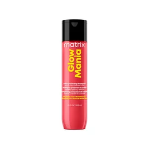 Matrix Glow Mania, szampon nabłyszczający do włosów koloryzowanych, 300ml