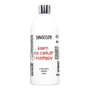 BingoSpa Krem na cellulit i rozstępy z L-karnityną kofeiną i imbirem 500ml