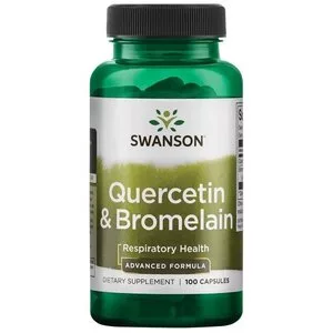 Swanson Kwercetyna i Bromelina 100 kaps