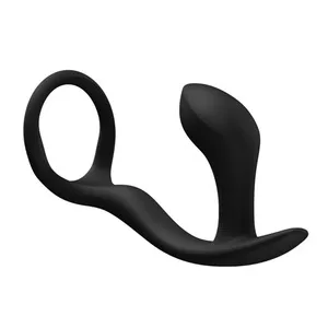 Fun Factory Bootie Ring pierścień erekcyjny ze stymulatorem prostaty Czarny