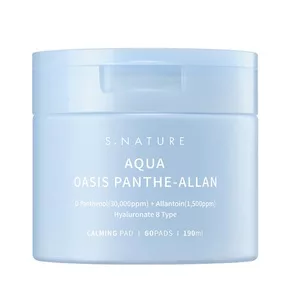 S. Nature Aqua Oasis Panthe-Allan Calming Pad łagodzące płatki do twarzy 60szt