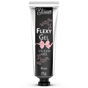 Elisium, żel do przedłużania paznokci Flexygel Rose, 25 g