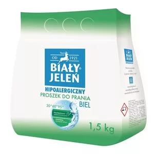 Biały Jeleń Hipoalergiczny proszek do prania do bieli 1.5kg
