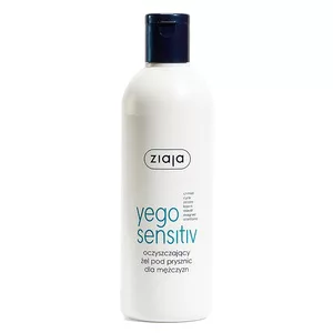 Ziaja Yego Sensitiv, oczyszczający żel pod prysznic dla mężczyzn, 300ml