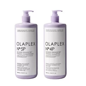 Olaplex, zestaw do tonowania włosów blond No. 4P+ No.5P, 2x1000ml