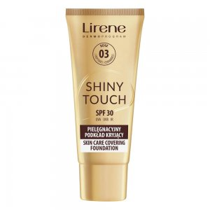 Lirene Shiny Touch pielęgnacyjny podkład kryjący 03 Beige 30ml