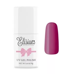 Elisium, lakier hybrydowy 010 Purple Cherry, 9g