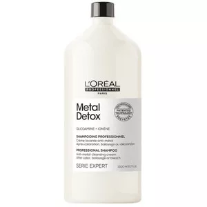 Loreal Metal Detox, szampon po koloryzacji oraz dekoloryzacji z glikoaminą, 1500ml