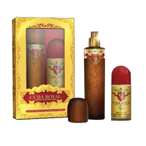 Cuba Original Cuba Royal zestaw woda toaletowa spray 100ml + dezodorant roll-on 50ml (M)