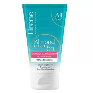 Lirene All Skin kremowy żel migdałowy do mycia twarzy 150ml