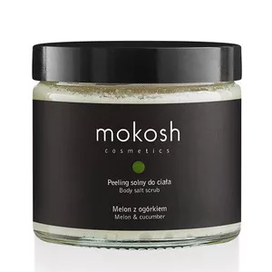 Mokosh, peeling solny do ciała, melon z ogórkiem, 300g