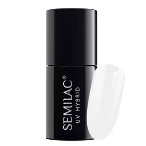 Semilac, lakier hybrydowy, 7ml, 091 Glitter Milk