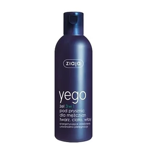 Ziaja Yego, żel pod prysznic 3w1 dla mężczyzn, 300ml