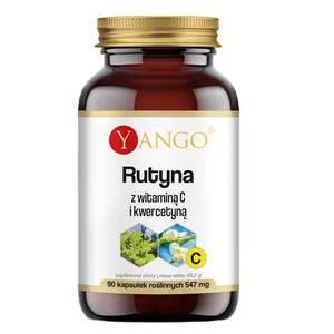 Yango Rutyna z witaminą C i kwercetyną suplement diety 90 kapsułek
