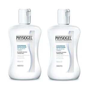 Physiogel Codzienne Nawilżanie żel do mycia twarzy do skóry suchej i wrażliwej 2x150ml