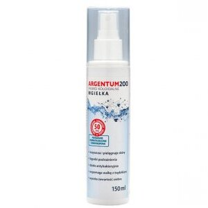 Aura Herbals Argentum 200 mgiełka do ciała 50PPM Srebro Koloidalne 150ml