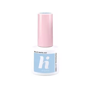 hi hybrid, lakier hybrydowy, 5ml, #317 Blue White