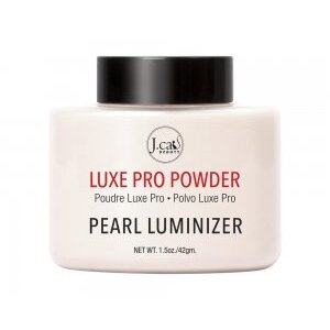 J.Cat Beauty Luxe Pro Powder, sypki puder utrwalający, Pearl Luminizer, 42g
