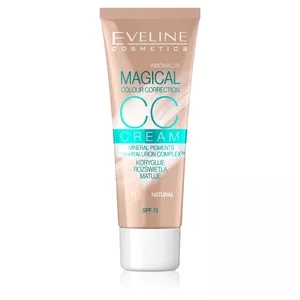 Eveline Magical Colour Correction CC, multifunkcyjny podkład, 51 natural, 30ml