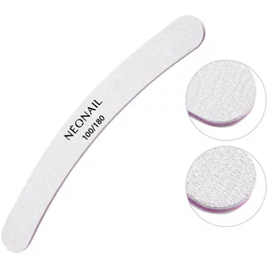 NeoNail, pilnik szary banan 100/180, ref. 4507