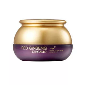 Bergamo Red Ginseng Wrinkle Care Cream krem przeciwzmarszczkowy z czerwonym żeń-szeniem 50ml