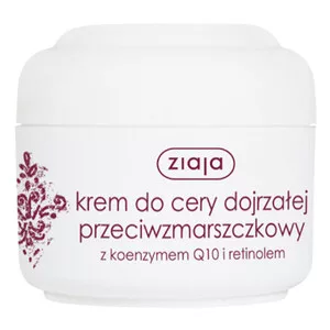Ziaja, krem do cery dojrzałej z koenzymem Q10 i retinolem, 50ml