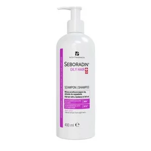 Seboradin Oily Hair, szampon do przetłuszczających się i wypadających włosów, 400ml