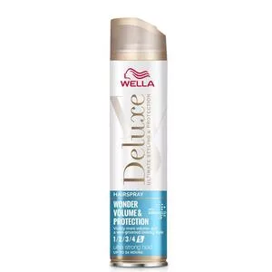 Wella Deluxe Wonder Volume & Protection, ultra mocny lakier do włosów na objętość, 250ml