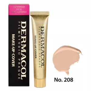 Dermacol Make-Up Cover wodoodporny podkład mocno kryjący 208 SPF30 30g