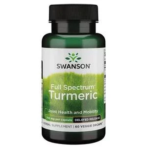 Swanson FS Turmeric - opóźnione wchłan. 750mg 60k