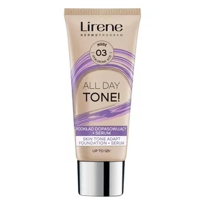 Lirene All Day Tone! podkład dopasowujący + serum 03 Nude 30ml