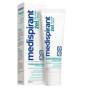 Medispirant Antyperspirant żel do stóp i dłoni 50ml (U)