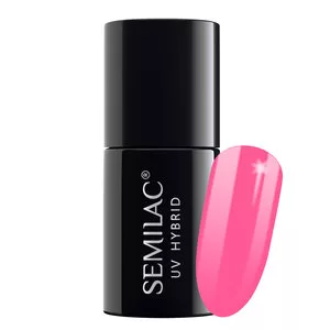Semilac, lakier hybrydowy, 7ml, 043 Electric Pink