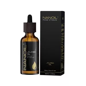 Nanoil Jojoba Oil olejek jojoba do pielęgnacji włosów i ciała 50ml