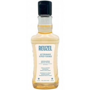 Reuzel Beard Aftershave Wood&Spice, płyn po goleniu z nutami drzewnymi, 200ml