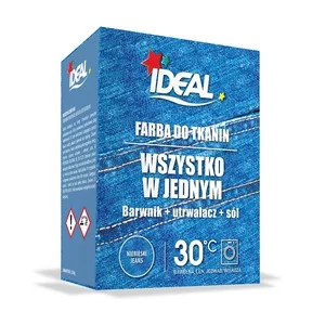 Ideal All in One barwnik do tkanin Niebieski Jeans 350g