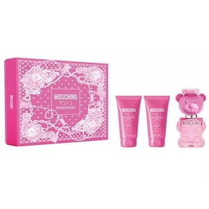 Moschino Toy 2 Bubble Gum zestaw woda toaletowa spray 50ml + żel pod prysznic 50ml + balsam do ciała 50ml (W)