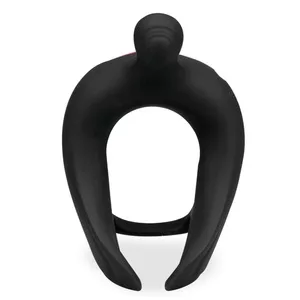 S-Hande Dot Ring wibrujący pierścień na penisa Black
