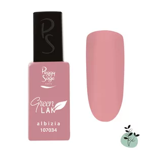 Peggy Sage Green Lak, lakier do paznokci utwardzany lampą UV/LED, albizia, 10ml