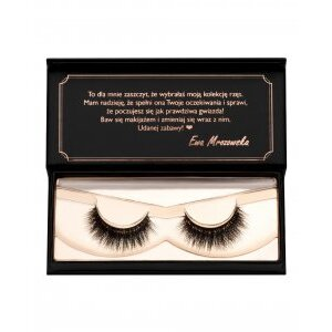Lash Me Up! False Eyelashes sztuczne rzęsy na pasku Gold Queen 1 para