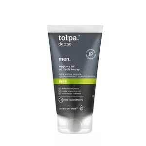 Tołpa Dermo Men, pure węglowy żel do mycia twarzy, 150ml